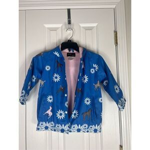 Foxfire Kids Unicorn Rain Jacket Size 4t
